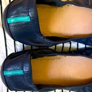 Tieks California Navy Flats